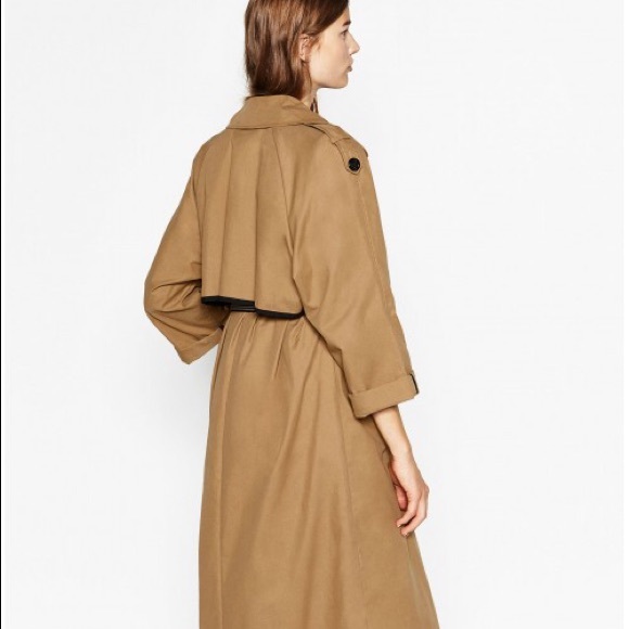 Zara Jackets & Coats Zaranwt Long Trench Coat In Camel Color S Fall Poshmark